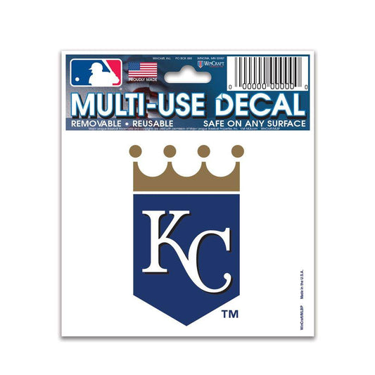 Kansas City Royals 3x4 Outdoor Vinyl Decal Multi Use - ToylandEU
