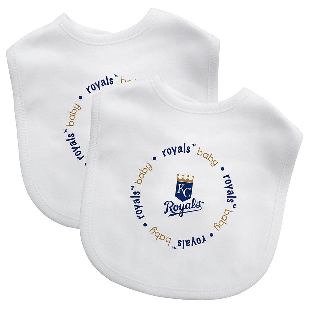 Kansas City Royals Baby Bib Two Pack Embroidered Logo - ToylandEU