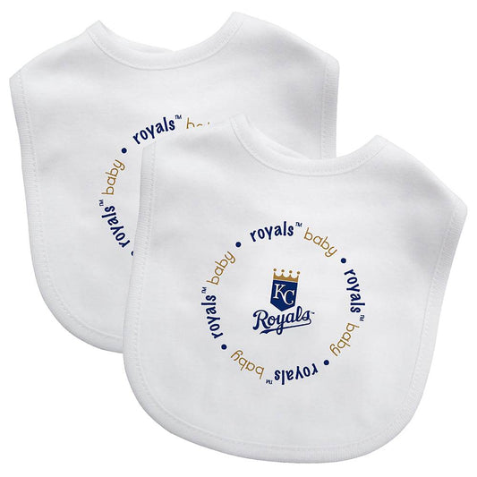 Kansas City Royals Baby Bib Two Pack Embroidered Logo - ToylandEU