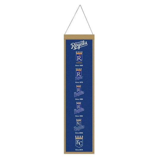  Kansas City Royals Banner Wool 8x32 Heritage Evolution -  ToylandEU™