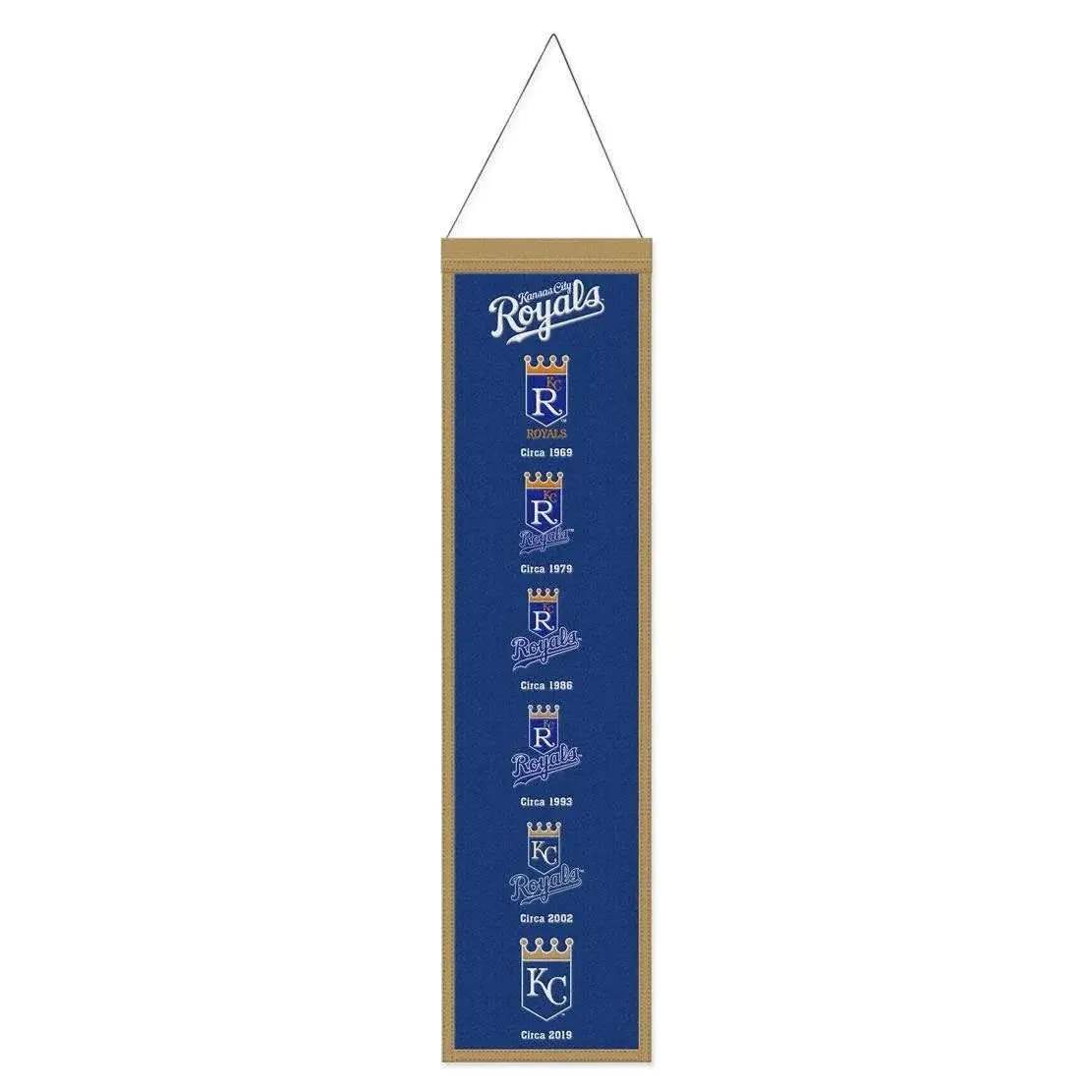  Kansas City Royals Banner Wool 8x32 Heritage Evolution -  ToylandEU™