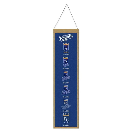  Kansas City Royals Banner Wool 8x32 Heritage Evolution -  ToylandEU™