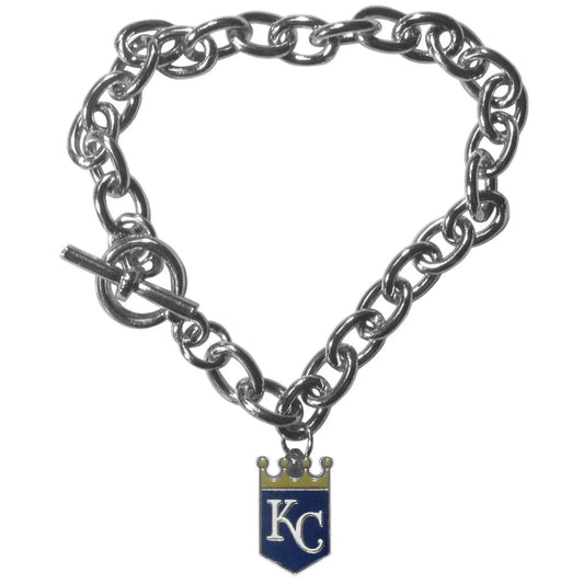  Kansas City Royals Chain Link Bracelet With Enamel Charm -  ToylandEU™