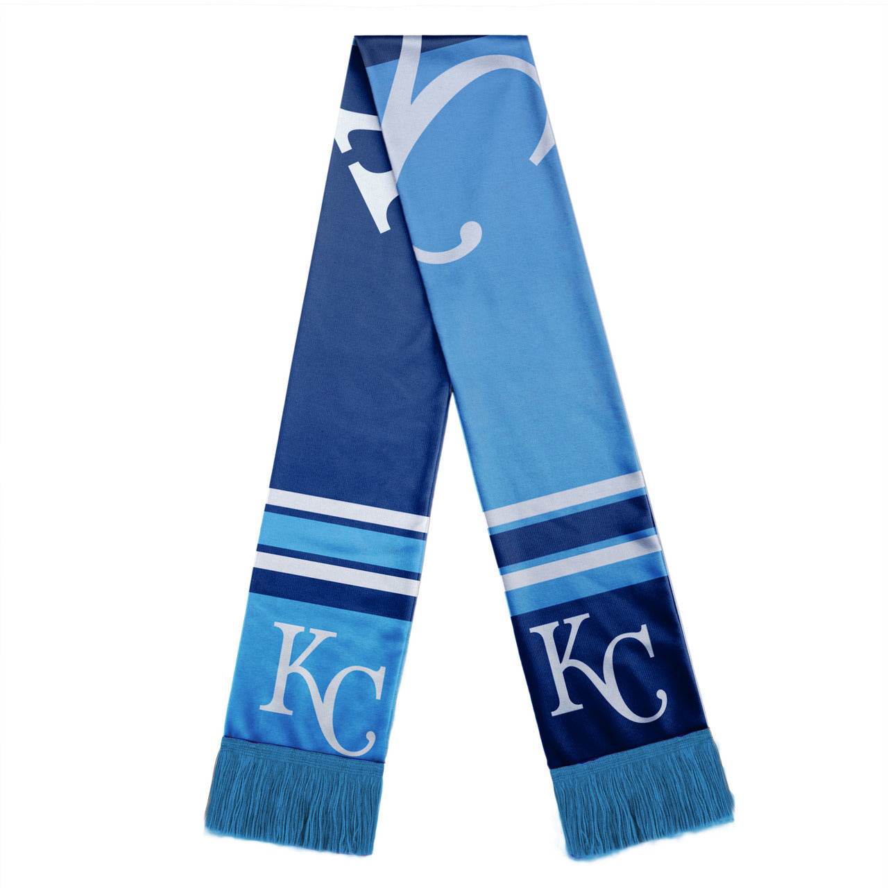 Kansas City Royals Colorblock Scarf With Large Logo - ToylandEU