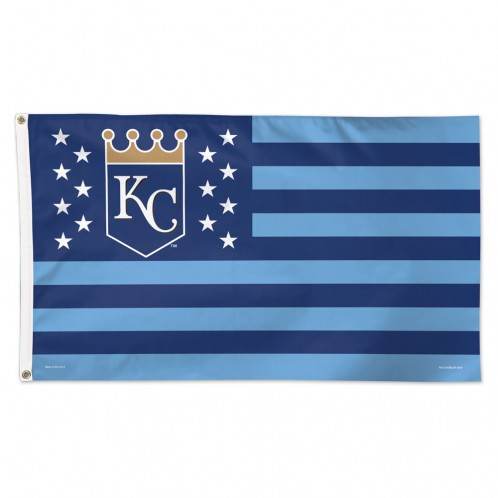 Kansas City Royals Flag 3x5 Deluxe Style Stars and Stripes - ToylandEU