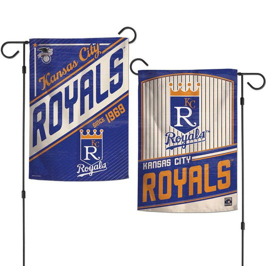 Kansas City Royals Garden Flag 12x18 Two Sided Cooperstown - ToylandEU