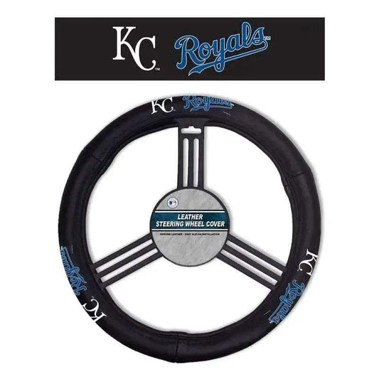  Kansas City Royals Leather Steering Wheel Cover Team Logo -  ToylandEU™