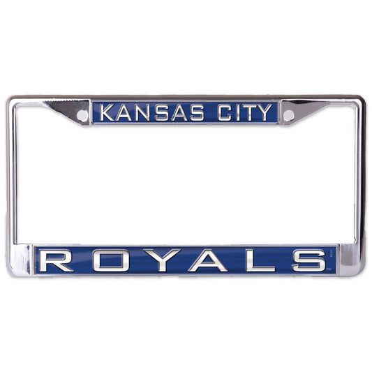 Kansas City Royals License Plate Frame Inlaid Chrome - ToylandEU