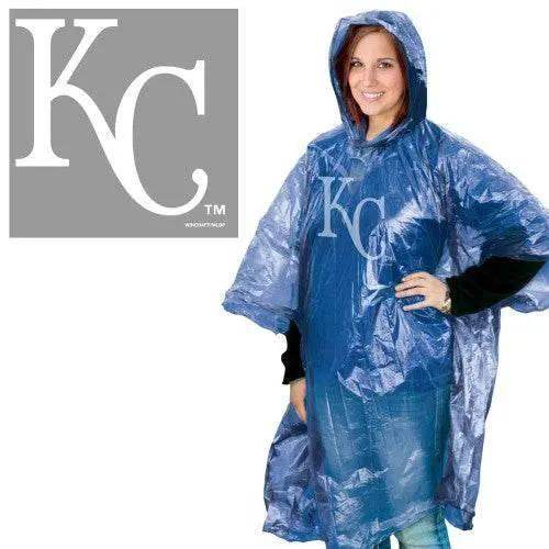  Kansas City Royals Lightweight Rain Poncho One Size -  ToylandEU™