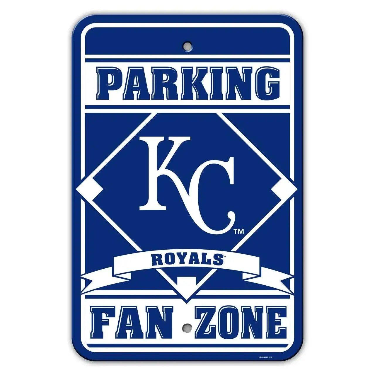  Kansas City Royals Parking Sign 12x18 Plastic Fan Zone -  ToylandEU™