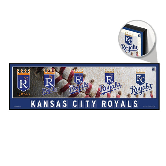 Kansas City Royals Sign 9x30 Wood Evolution Limited Edition - ToylandEU