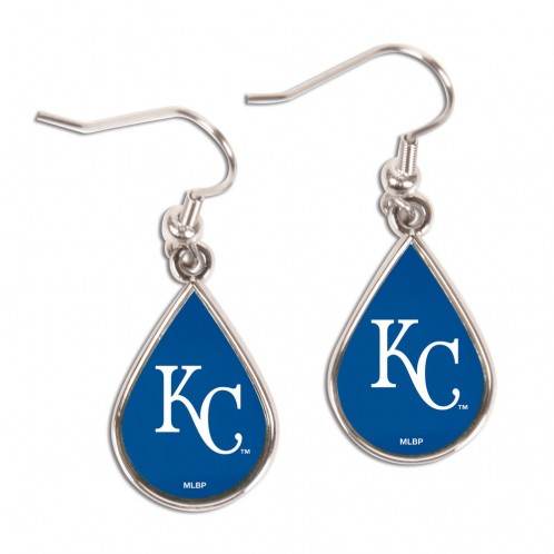 Kansas City Royals Tear Drop Earrings Officially Licensed - ToylandEU