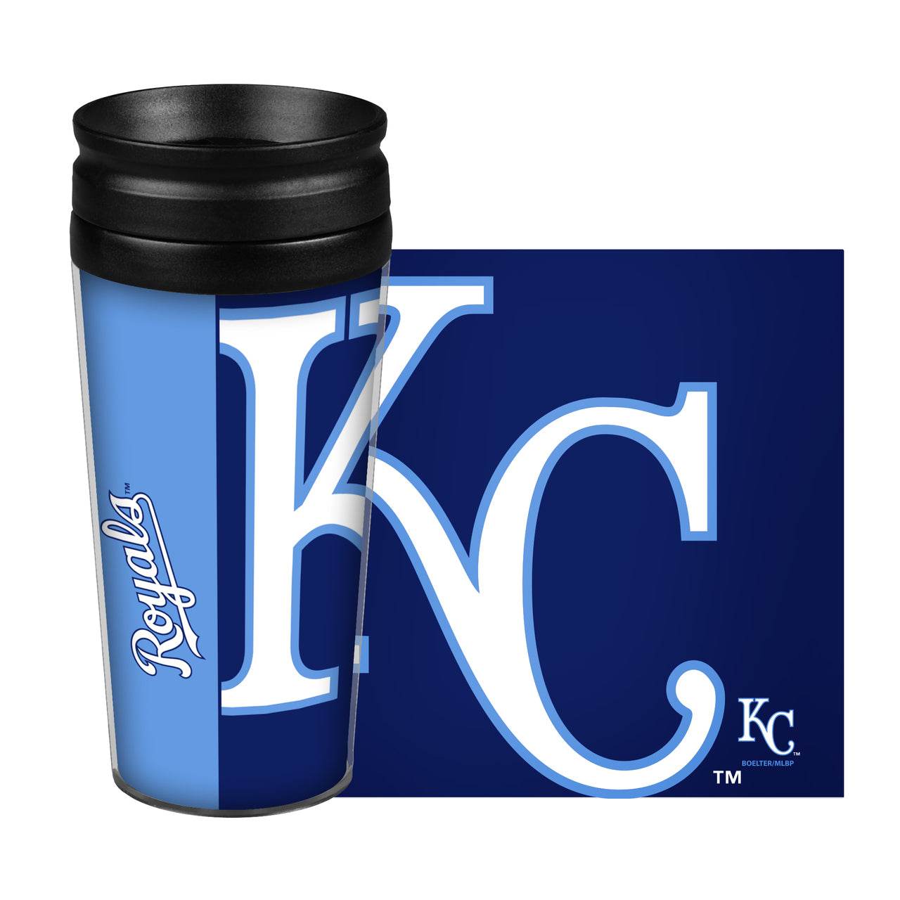 Kansas City Royals Travel Mug 14oz Full Wrap Hype Design - ToylandEU