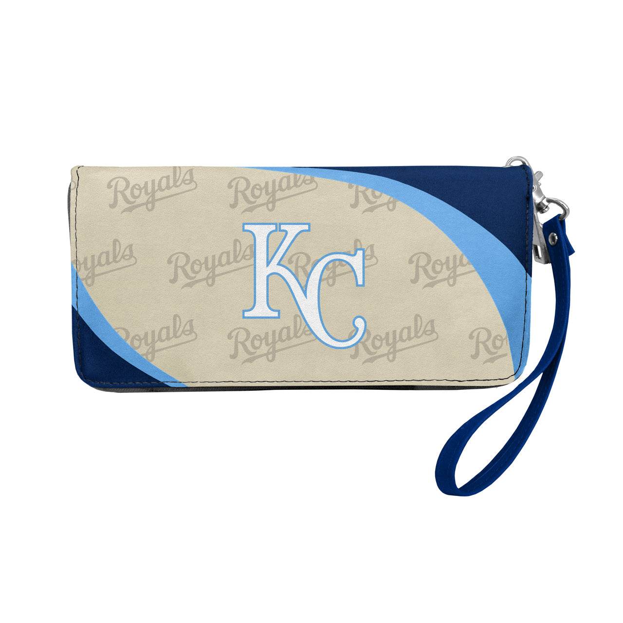 Kansas City Royals Wallet Curve Organizer Wristlet Zipper - ToylandEU