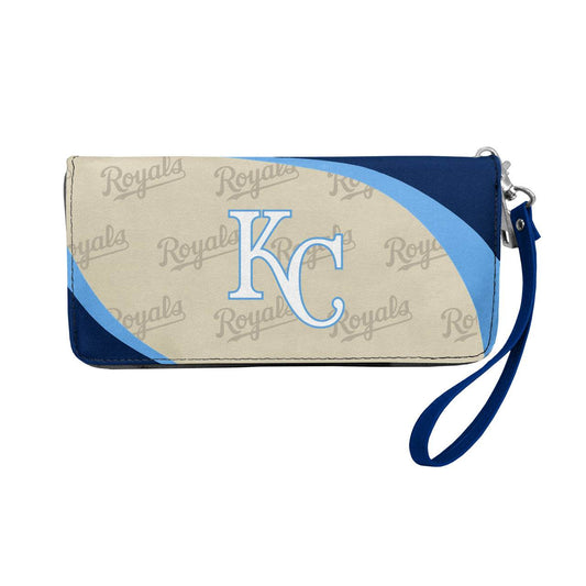 Kansas City Royals Wallet Curve Organizer Wristlet Zipper - ToylandEU