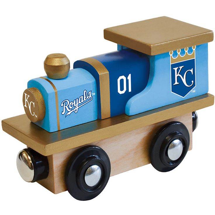 Kansas City Royals Wooden Toy Train MLB Kids Play Set - ToylandEU