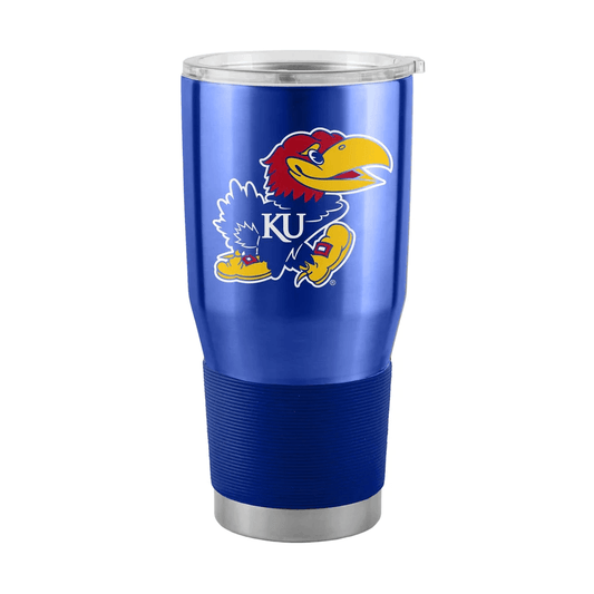 Kansas Jayhawks 30oz Stainless Steel Travel Tumbler - ToylandEU