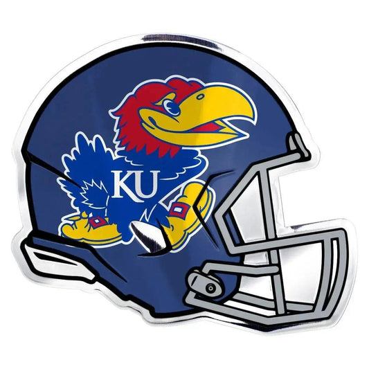  Kansas Jayhawks Auto Emblem Helmet Promark Premium Aluminum -  ToylandEU™