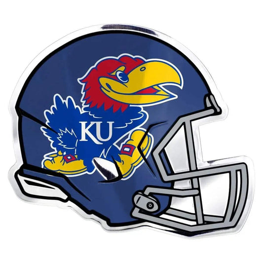  Kansas Jayhawks Auto Emblem Helmet Promark Premium Aluminum -  ToylandEU™