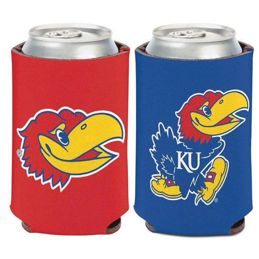  Kansas Jayhawks Can Cooler Full Color Imprinted 12oz Foam -  ToylandEU™