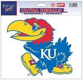  Kansas Jayhawks Decal 5x6 Ultra Color -  ToylandEU™