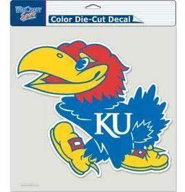  Kansas Jayhawks Decal 8x8 Die Cut Color -  ToylandEU™