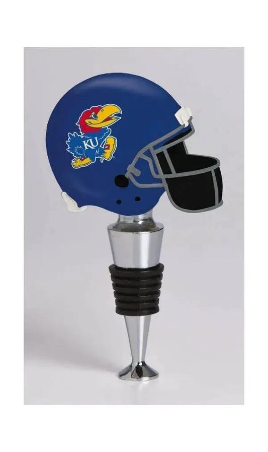  Kansas Jayhawks Football Helmet Wine Bottle Stopper -  ToylandEU™