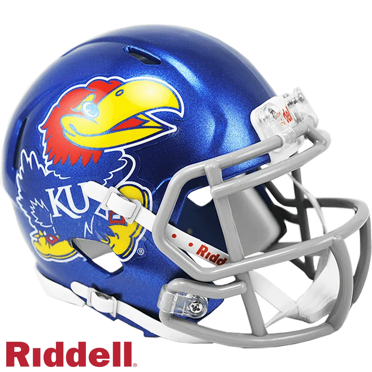 Kansas Jayhawks Helmet Riddell Replica Mini Speed Style - ToylandEU