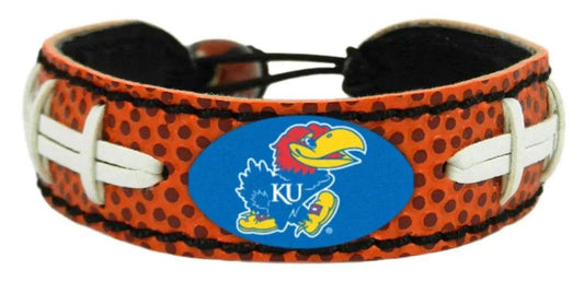  Kansas Jayhawks Leather Bracelet With Ceramic Bead Charm -  ToylandEU™