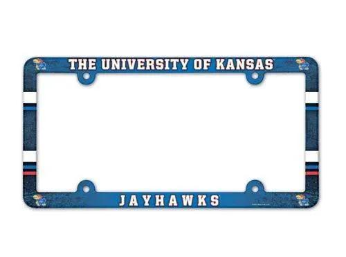  Kansas Jayhawks License Plate Frame - Full Color -  ToylandEU™
