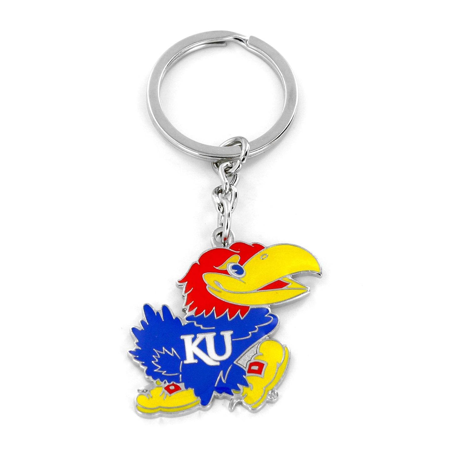 Kansas Jayhawks Logo Keychain With Detachable Ring - ToylandEU