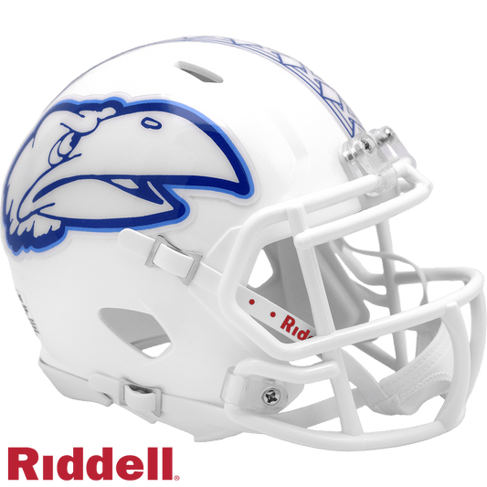 Kansas Jayhawks Mini Speed Helmet Riddell Replica White - ToylandEU