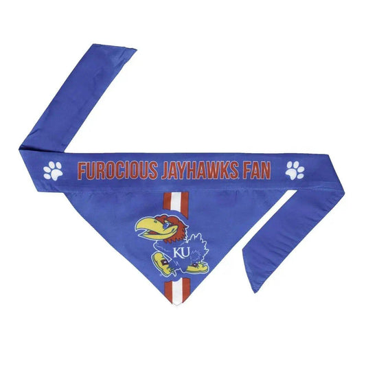  Kansas Jayhawks Pet Bandanna Size S Reversible Team Logo -  ToylandEU™