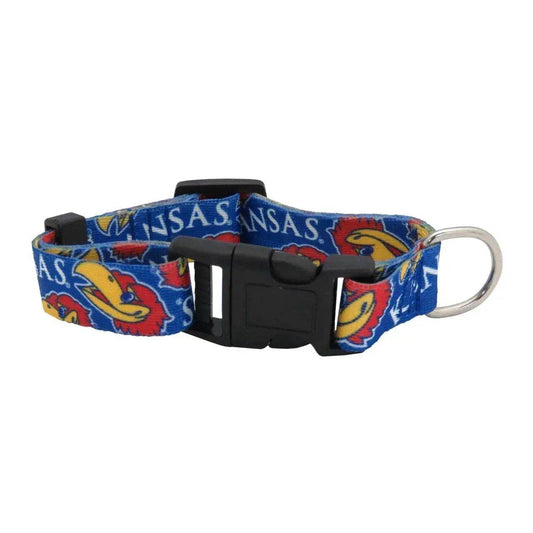  Kansas Jayhawks Pet Collar Size S With Team Pattern -  ToylandEU™