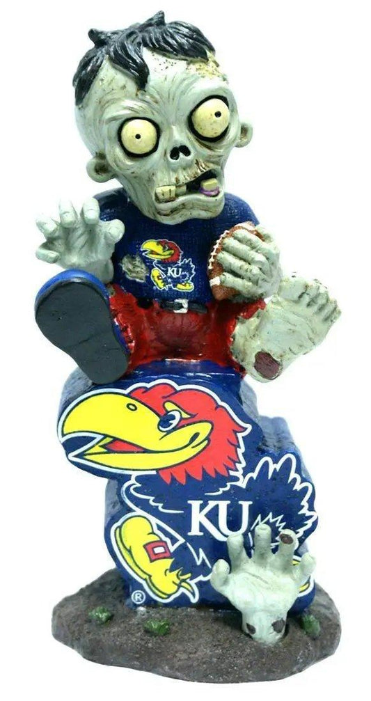  Kansas Jayhawks Zombie Figurine On Logo With Jersey -  ToylandEU™