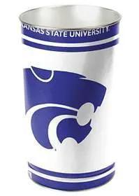  Kansas State Wildcats 15 Inch Metal Wastebasket For Rooms -  ToylandEU™