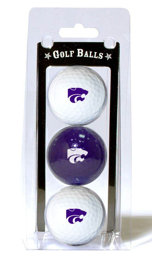 Kansas State Wildcats 3 Pack Golf Balls Special Order - ToylandEU