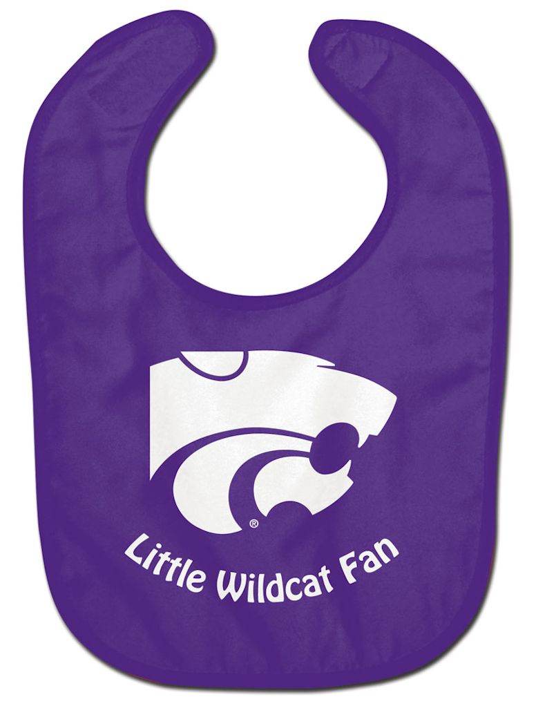 Kansas State Wildcats Baby Bib All Pro Style Special Order - ToylandEU