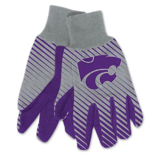  Kansas State Wildcats Gloves Two Tone Style Adult Size -  ToylandEU™
