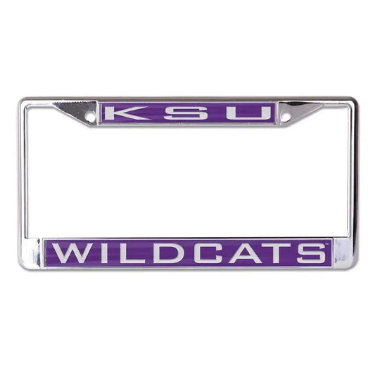  Kansas State Wildcats Inlaid Chrome License Plate Frame -  ToylandEU™