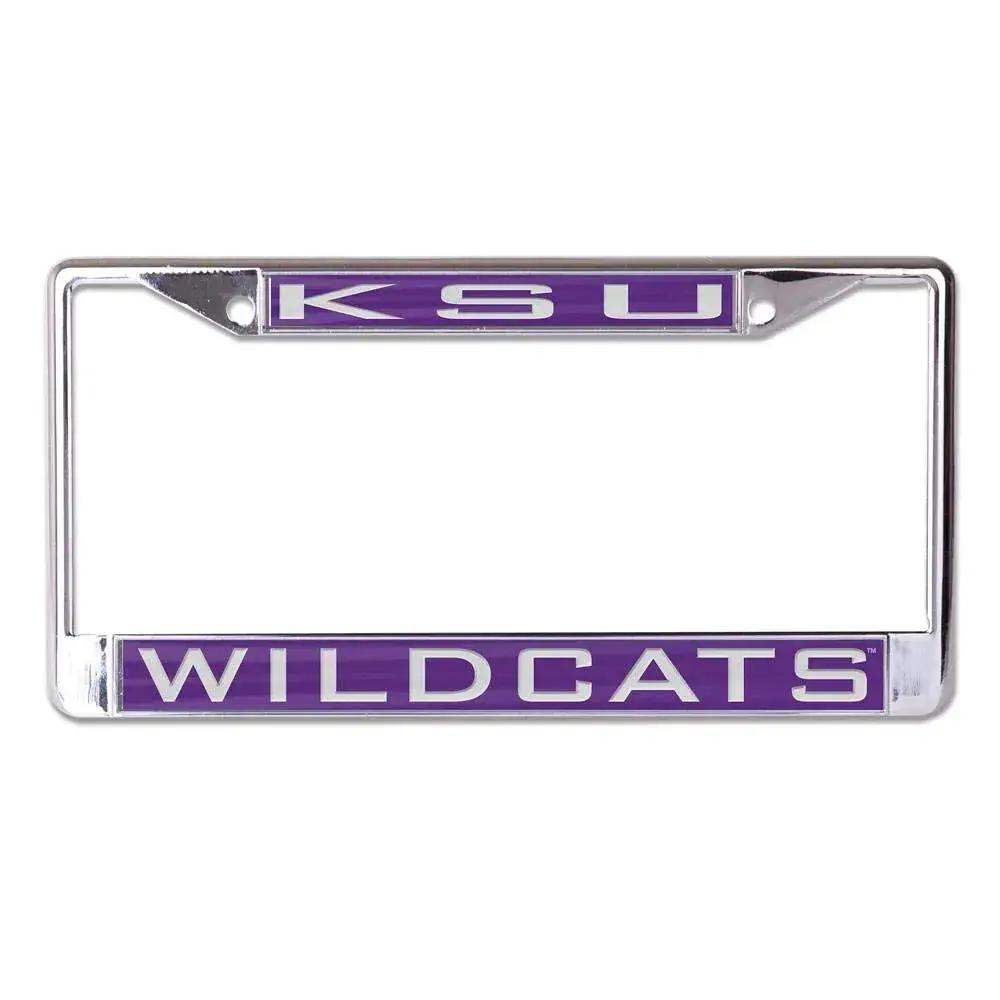  Kansas State Wildcats Inlaid Chrome License Plate Frame -  ToylandEU™