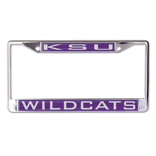  Kansas State Wildcats Inlaid Chrome License Plate Frame -  ToylandEU™