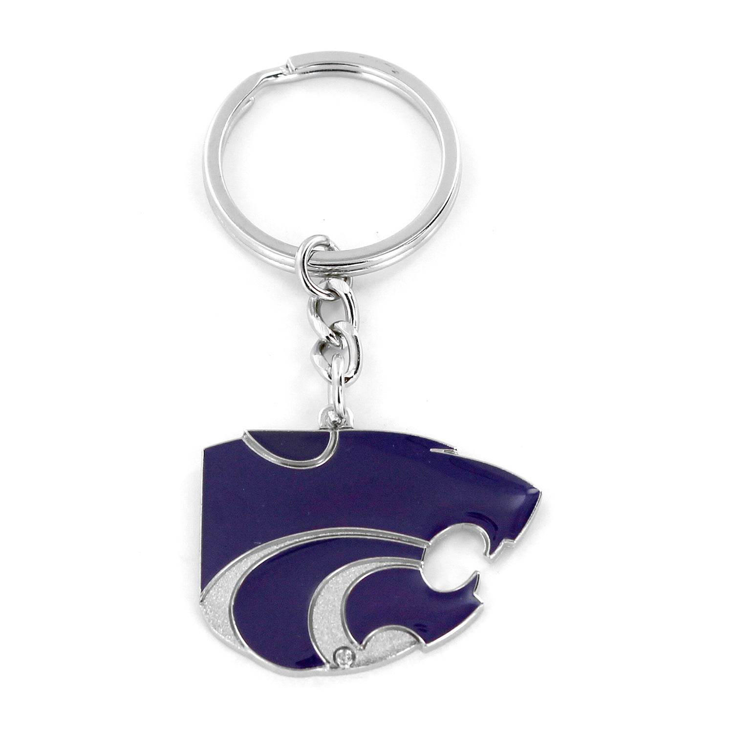 Kansas State Wildcats Keychain Logo Metal With Split Ring - ToylandEU
