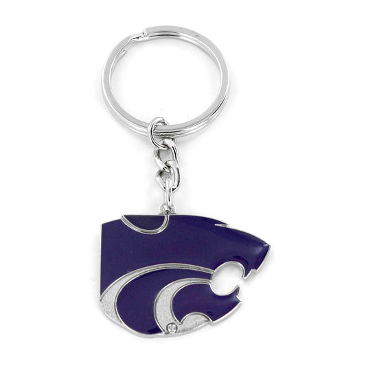 Kansas State Wildcats Keychain Logo Metal With Split Ring - ToylandEU