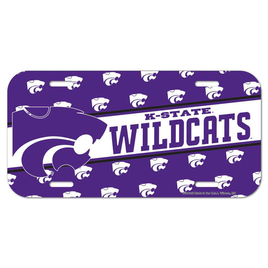 Kansas State Wildcats License Plate Officially Licensed - ToylandEU