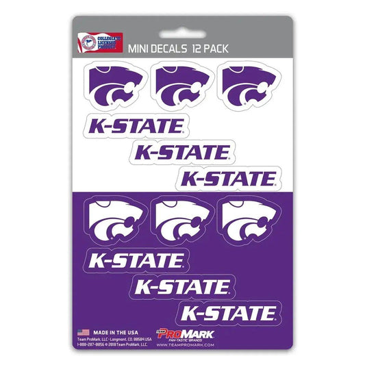  Kansas State Wildcats Mini 12 Pack Decal Set Premium Vinyl -  ToylandEU™