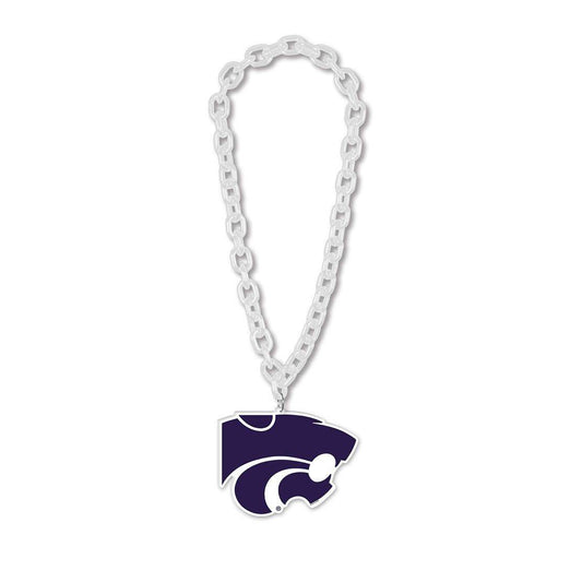Kansas State Wildcats Necklace Big Fan Chain 38 Inch - ToylandEU
