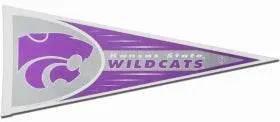  Kansas State Wildcats Pennant 12x30 Carded Rico -  ToylandEU™