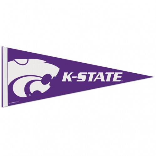 Kansas State Wildcats Pennant 12x30 Premium Felt Style - ToylandEU