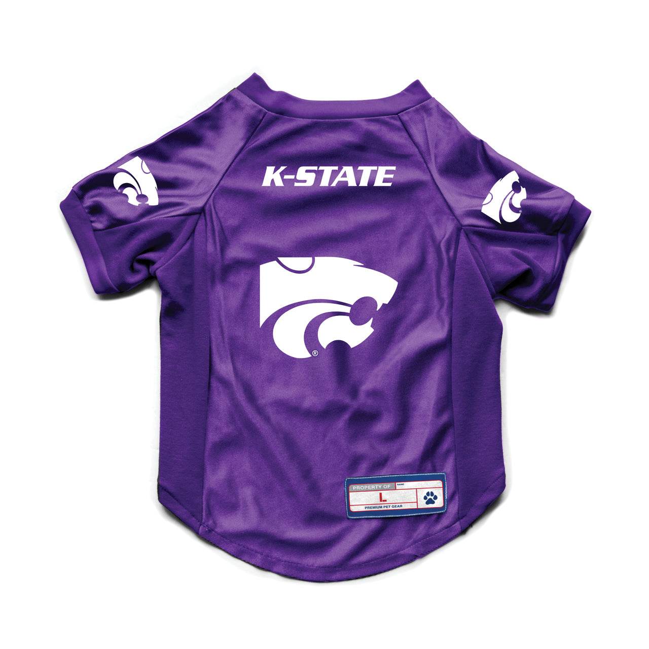 Kansas State Wildcats Pet Jersey Stretch Size XL Limited - ToylandEU